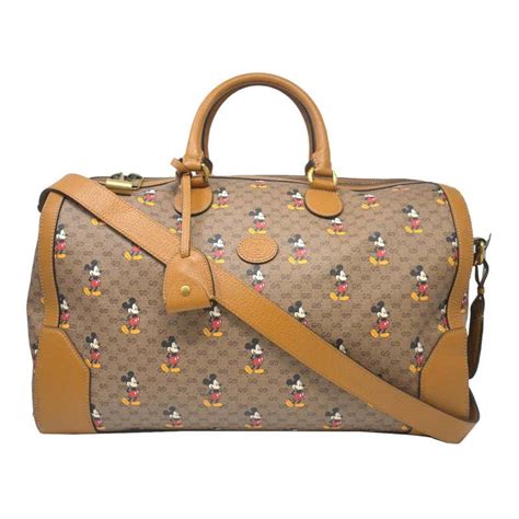 gucci mickey mouse|gucci mickey mouse luggage.